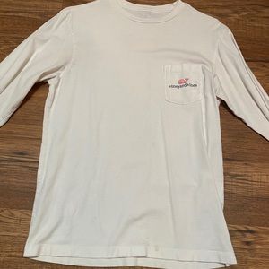 White vineyard vines long sleeve
